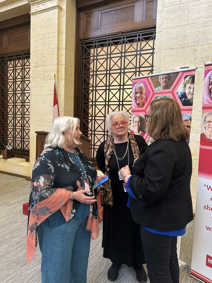 annarobertsmp's tweet photo. It was a pleasure to attend an important discussion on Parliament Hill focused on advancing dignity, and human rights for seniors.

Canada has an important role to play in supporting seniors and ensuring they are treated with respect, valued for their contributions, and able to live with dignity.

Thank you to everyone advocating for our seniors. Your dedication makes a real difference.