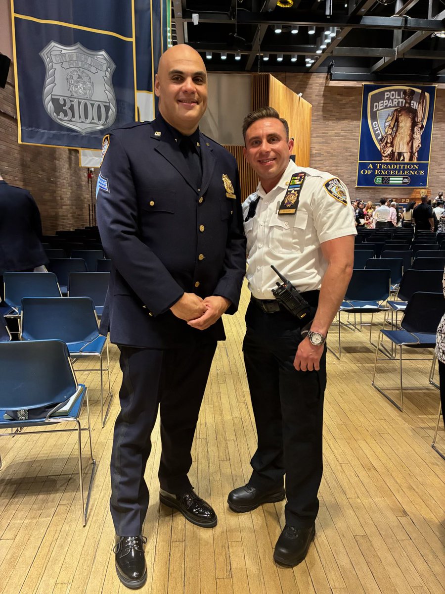 NYPD6Pct's tweet photo. Congratulations to our very own Sgt. Secaira and Sgt. Prado on your well deserved promotions to special assignment! Your dedication and hard work inspire us all 👏 https://t.co/m9kGB56G6y