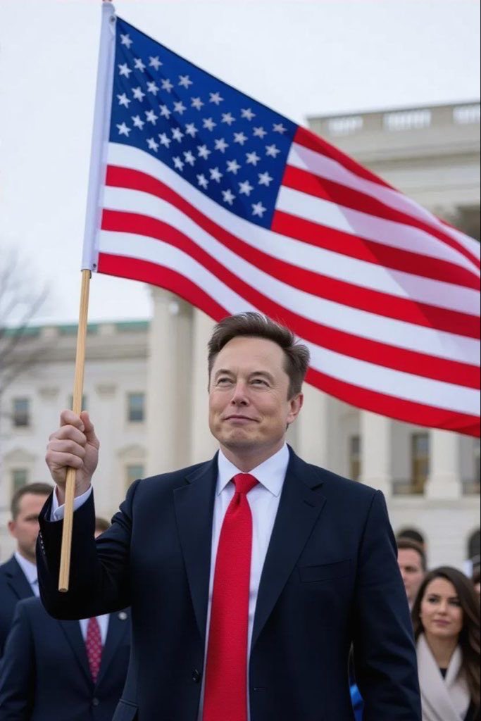 sprosay10's tweet photo. Do you consider Elon Musk an American hero 🇺🇸?

A. Yes, absolutely
B. Somewhat
C. Not really
D. Not at all https://t.co/PqVv20YkFk