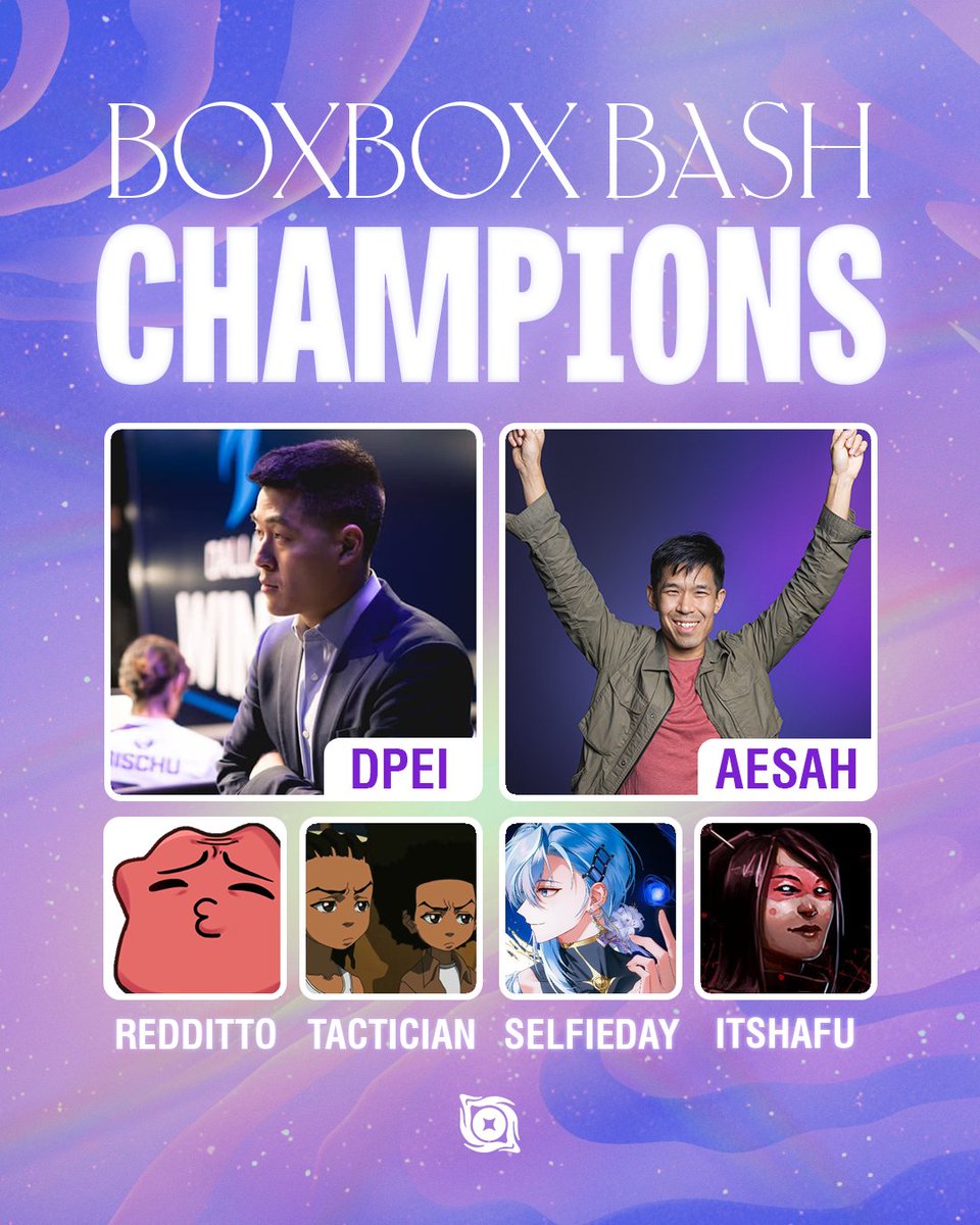 BoxBox's tweet photo. it came down to the final game final round...

CONGRATULATIONS TO THE WINNERS OF BOXBOX BASH 2!! @AesahTFT @dpeitft @reddittoXD @itshafu @SelfieVT @TacticianIX 

What an amazing event - incredible improvement from everyone involved. I can't wait for the next one in set 18. We'll do an open application this time. I'm so excited to see what kinds of interesting students we'll have next!