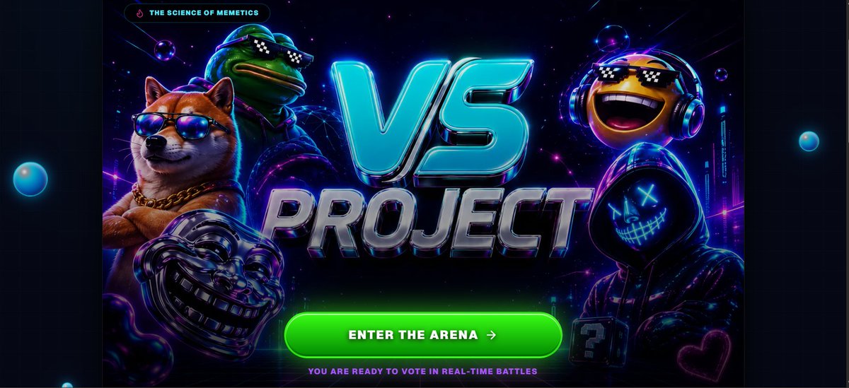 vsproject_xyz's tweet photo. Ready for the next step? We’ll need your vote. Do you want to help create the meme with the statistically most loved traits? https://t.co/FT7lHPembB