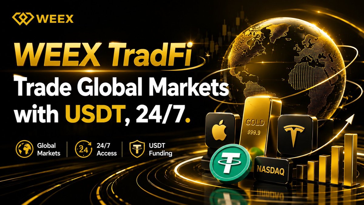 WEEX_Italian's tweet photo. 💥 Le discussioni su Futu/moomoo stanno rendendo evidente una cosa:
i trader vogliono mercati globali senza le complicazioni dei broker tradizionali.

💵 Depositi in USDT
🌍 Trading su Nasdaq, oro, forex e indici
⚡ Accesso 24/7
🔄 Un solo account per più asset class

Ecco perché le piattaforme TradFi native crypto stanno crescendo così velocemente.
Abbiamo confrontato moomoo, IBKR, Webull, Tiger Brokers e WEEX TradFi 👇

https://t.co/szHv1w44PG
#WEEX #TradFi