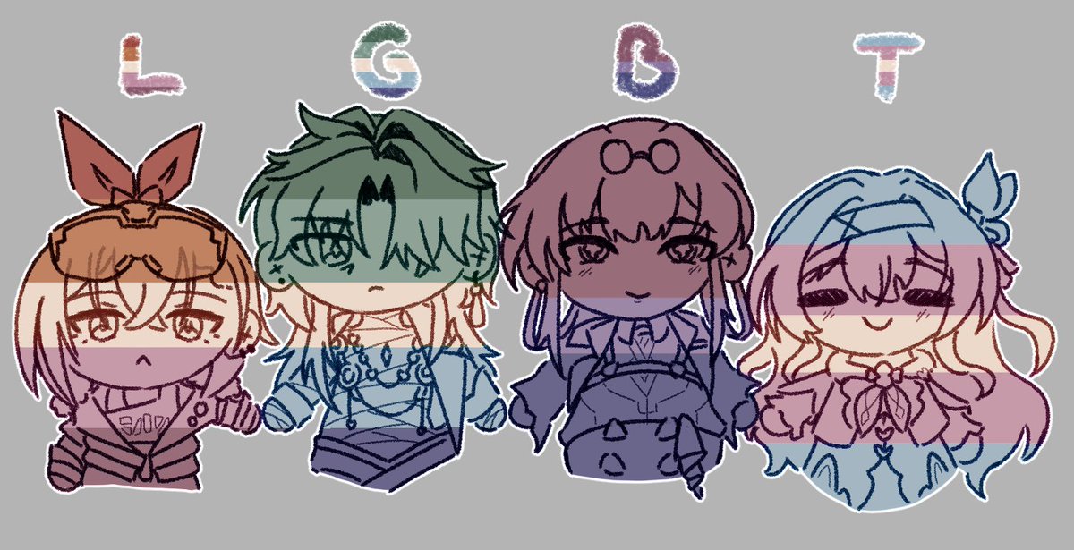 stellaron hunter doodles ☆彡 tweet media
