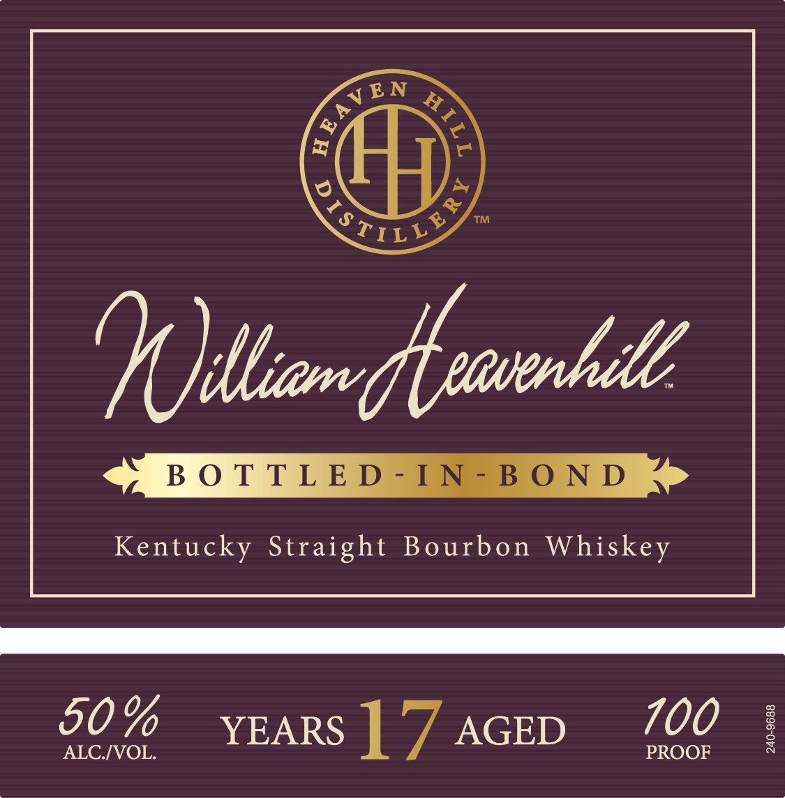 TheBourbonNews's tweet photo. New Label Approval: William Heavenhill, Bottled in Bond, 13th Edition

#bourbon #whiskey https://t.co/U9kaPutflr