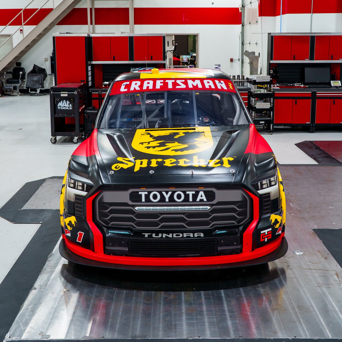 sprecherbrewery's tweet photo. We’re ready for race day, are you? 🏁🔥

Catch @BrandonJonesRac behind the wheel of the Sprecher @TRICONGarage Truck in the NASCAR Craftsman Truck Series Allegiance 200 this Friday, May 29th at 8PM ET! 🏎️💨 https://t.co/8P8SRr7nHt