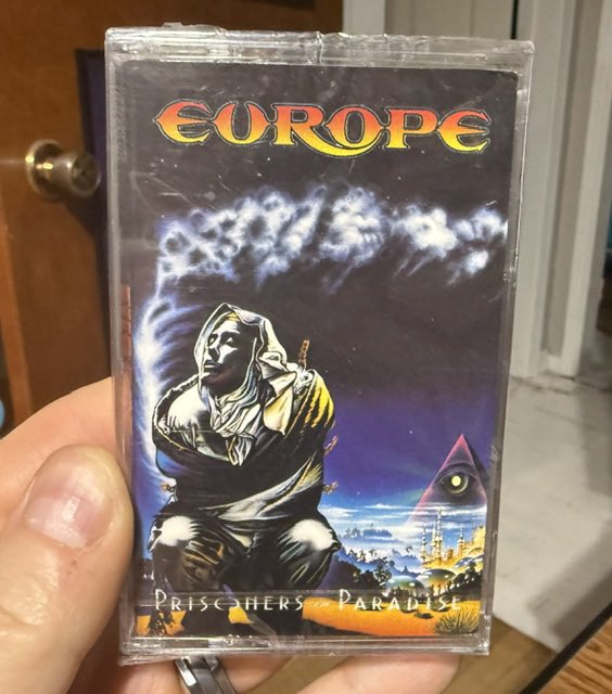 TimsVinyl's tweet photo. This #tapethemethursday is brought to you by this overlooked album #europeband #PrisonersinParadise 

https://t.co/U3Z6IvrusE https://t.co/2kujeJBAVe
