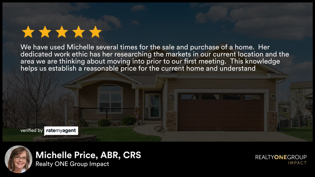 MichelleRPrice's tweet photo. I am so grateful to have the best clients! And I appreciate each one who takes their time to write a Review of their experience!🥰 Check out the latest RateMyAgent review in West Des Moines!  https://t.co/Joo5PCT43z

#michellepricerealestate https://t.co/4UJBe0S0aW