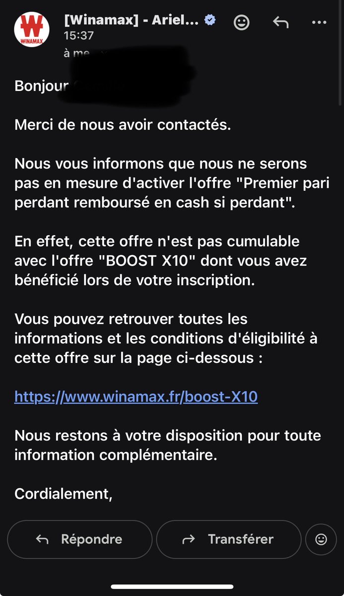 GaspardP62453's tweet photo. @LeBarjotProno C pas cumulable frérot https://t.co/q0lgF1lqq2