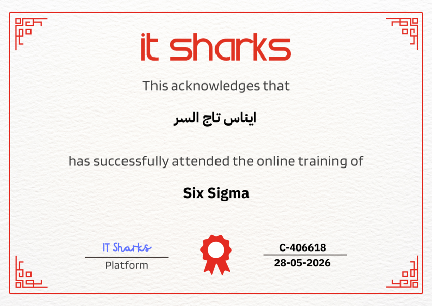 ITSharksPro's tweet photo. بعض إنجاز طلابنا اليوم 28-05-2026 على #التطبيق ، للتأكد من اعتماد الشهادة ، https://t.co/qj3mVGD8Ac https://t.co/t7Y3xuhduQ