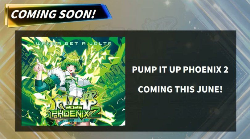 DancerZone's tweet photo. ⚡ Pump It Up Phoenix 2 en PLAYX4

💥 D27 “Legendary Dominion” (Laur)
🎵 promo “It’s Me” (ILLIT) no confirmado

#PUMPITUP #PIU #Phoenix2 https://t.co/ehT8Whup2H