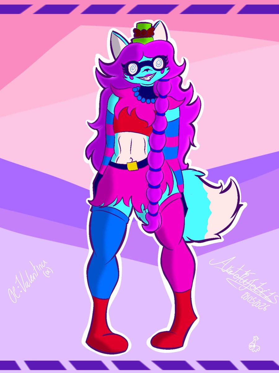 SerobaZeil's tweet photo. This was from a discord trade.

I believe ill try to explore other 3 basic character drawings to ensure a consistent art style -this time with 3 completly new to me body shapes - and then ill try to advance with my techniques. https://t.co/1yXQLzt5S3