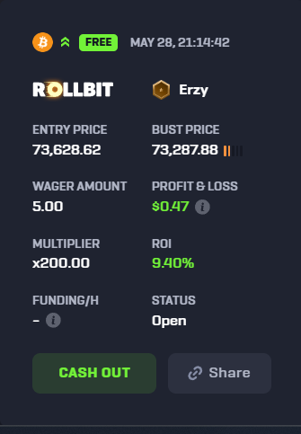 Erzy2001's tweet photo. @rollbit W Twitterguy 🔥🔥🔥 https://t.co/ruX3PCUikO