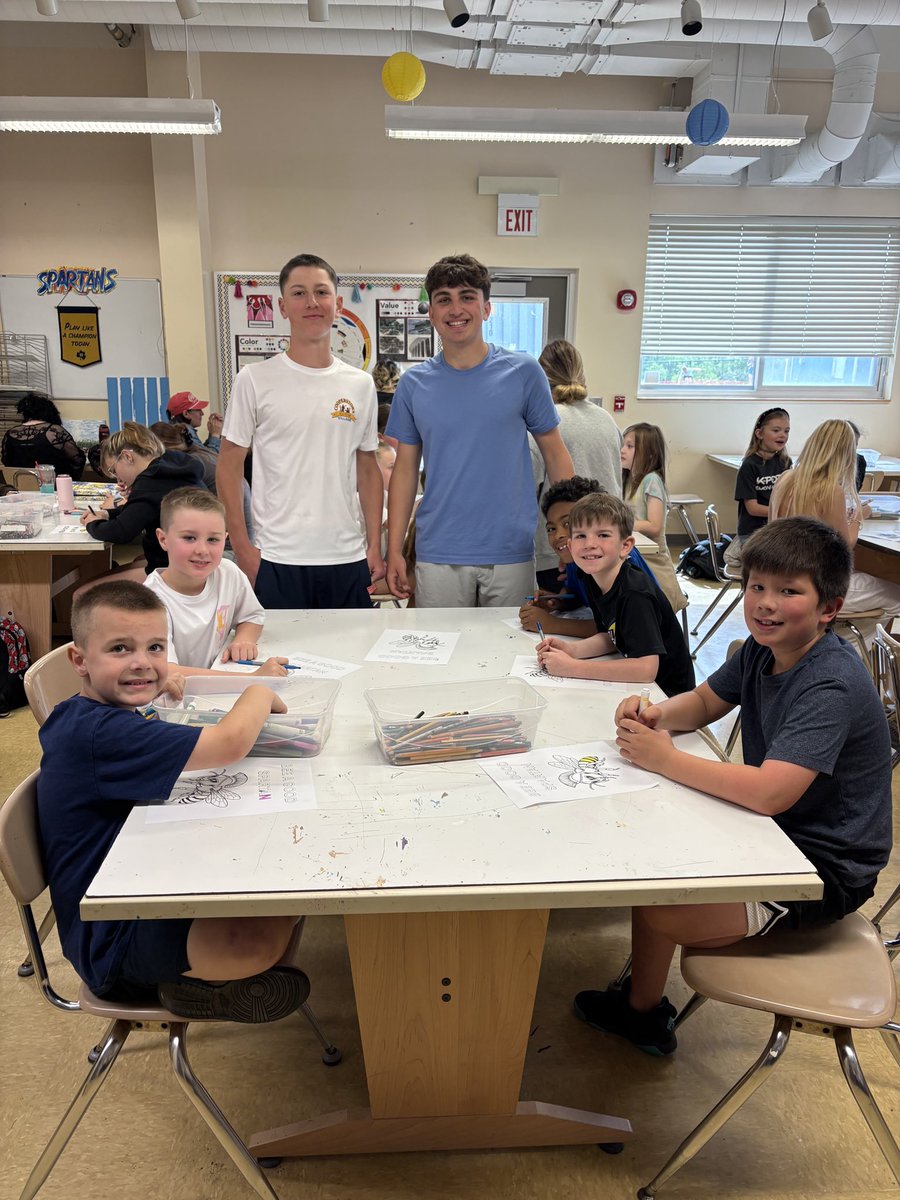 MECSDSpartans's tweet photo. Welcome, Class of 2036!

Homer Brink’s entire second grade team took a tour of the high school yesterday!

A special thank you to Mr. Brown, Mr. Beard, and Mrs. Mastroianni for their hard work in creating such a meaningful experience for our students. https://t.co/eH2a2nf8Yj