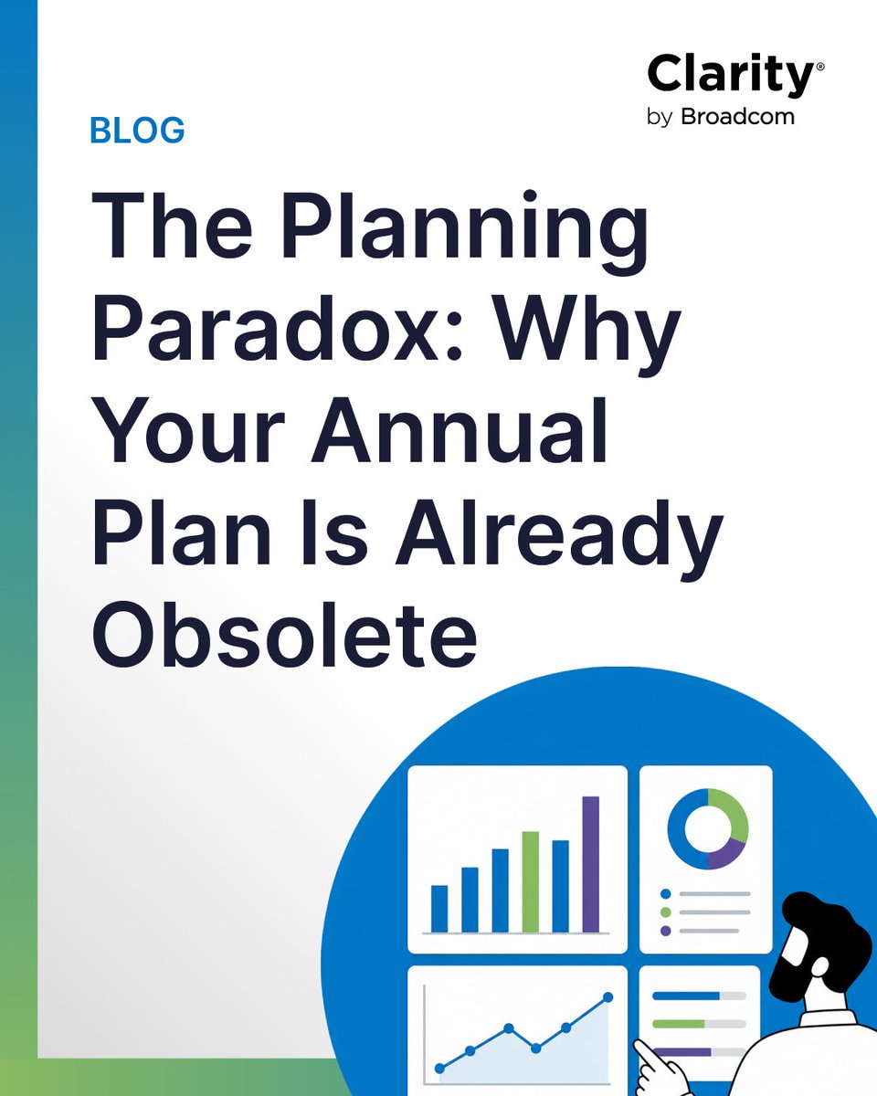 ValueOpsByBRCM's tweet photo. Half of what you planned is already gone. 

Half of what you're doing now wasn't in the plan.

Annual planning isn't failing you. The model is.

Brian Nathanson breaks down why quarterly steering beats both, and what gets in the way.

https://t.co/ElJEMyRUgR https://t.co/8cvMLpDbKZ