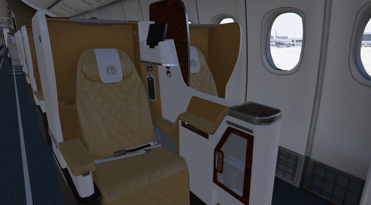 FlightFactor's tweet photo. Did you know you can fully customize the cabin in the 777v2? 💺
From premium-heavy layouts to high-density configurations, the choice is yours 🔧
What’s your favorite setup? https://t.co/gLJ9qFojuw