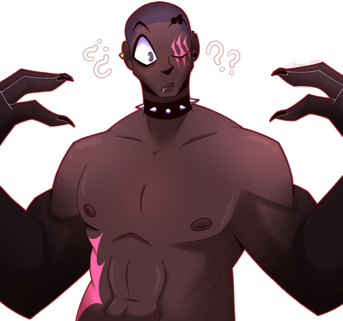 NovixMoon's tweet photo. Canserbero is a German black boy, not a furry today.

#RELEASEVILLAINOUS #VillainousAU #AU #IbisPaintX #illustration #ArtistOnTwitter https://t.co/zspX9ztImt