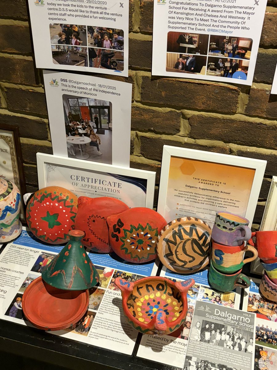Dalgarnoschool's tweet photo. Final touches for the Supplementary School's Archive Exhibition, to be held at [ACRES, 12 Acklam Road, W10 5QZ] tomorrow 29 May 2026, 11am - 7pm]. Please come along to see the last  30 years of Dalgarno supplementary school! @WestwayTrust @WestwayLearning @youngkandc @RBKC https://t.co/5aLDAL8Iwa