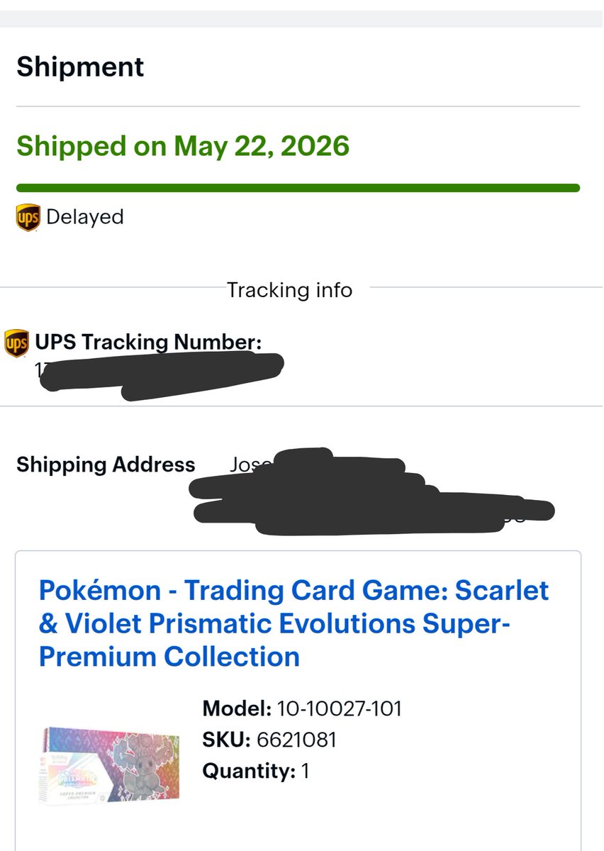 deli_dubb's tweet photo. @PokemonRestocks still waiting for mines 😢 https://t.co/JKHemIDOwU