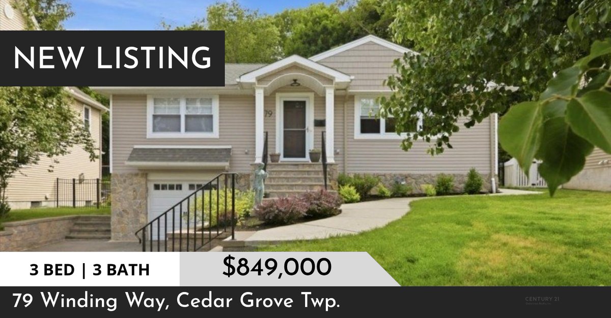 mgencs11's tweet photo. 📍 New Listing 📍 Take a look at this fantastic new property that just hit the market located at 79 Winding Way in Cedar Grove Twp.. Reach out for more information!

Listed by Jennifer Szewcyk https://t.co/x66LwnXPoM https://t.co/JjYgcfJhDD