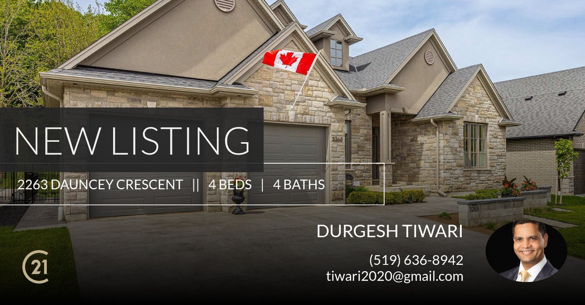 Dts2020's tweet photo. 📍 New Listing 📍 Take a look at this fantastic new property that just hit the market located at 2263 Dauncey Crescent in London North. Reach out here or at (519) 636-8942 for more information!

Listed by Thao Thai https://t.co/LbswmsxL9P https://t.co/Qae2jKx0Jw