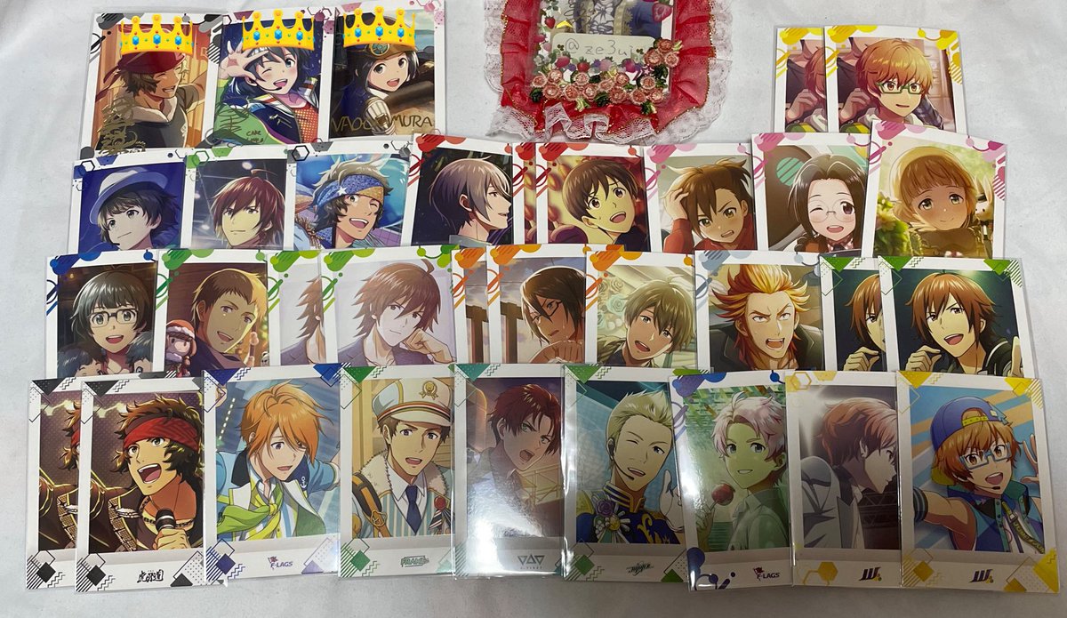 ze3ui's tweet photo. 【交換】ヴァイスシュヴァルツブラウ　アイドルマスターSideM WSB ぱしゃこれ チケこれ

出）画像
求）同異種東雲、大河

王冠付きはサイン/箔
纏めての方優先 https://t.co/z1bU90YTod
