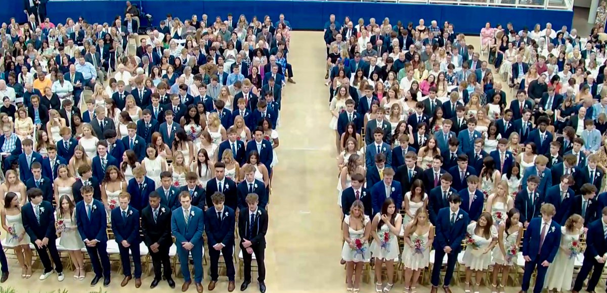 GALancerAD's tweet photo. Commencement 2026 BTS 🎬

In honor of the first official day of summer, Lancer Athletics wanted to say congrats to Gilmour Academy’s Class of 2026 on their graduation over the weekend! 

Thank you for all of your contributions to GA and Lancer Athletics over the years! 

#GoGA https://t.co/NMtADINSUU