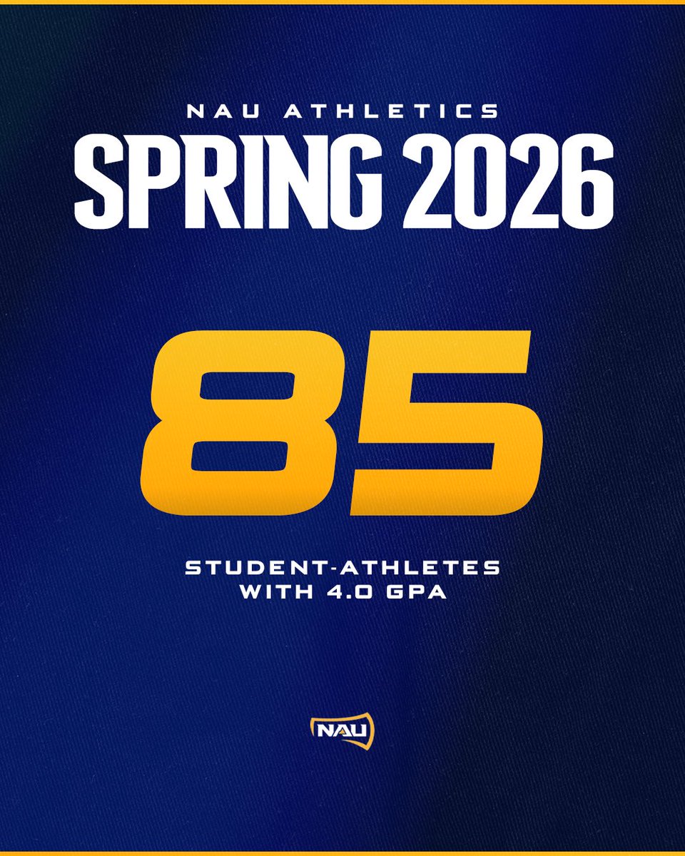 NAUAthletics's tweet photo. Shout out to our student-athletes❗️

#RaiseTheFlag https://t.co/oJlPpebjKM