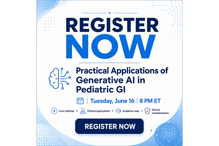 NASPGHAN's tweet photo. Artificial intelligence is changing clinical and academic work. Join us live and learn how AI tools can support documentation, writing, workflow efficiency and more.
https://t.co/duS6trn5I7
@JKurowskiMD @ankurchugh02 @johnmrosen @KevinWatsonJrMD https://t.co/oNAt1WGoEH