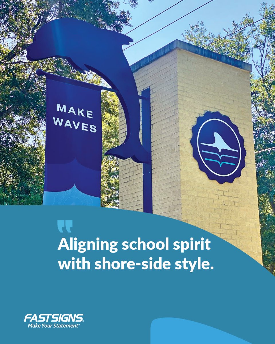FASTSIGNS's tweet photo. Transform your environment with custom signage and visual solutions that build a stronger sense of place. 

https://t.co/gb4W2W6rQt

#FASTSIGNS #MakeYourStatement #EnvironmentalSignage #CustomSolutions https://t.co/TGx8sUpavG