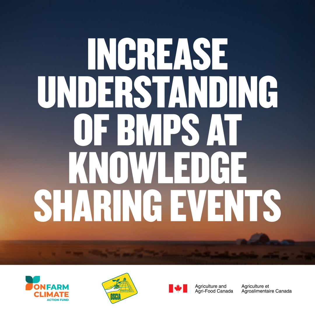 OntarioSoilCrop's tweet photo. Are you participating in the Ontario On-Farm Climate Action Fund (OFCAF)? Make sure to attend a Knowledge Sharing Event (KSE)!

Attending an approved KSE is a program requirement and a great opportunity to learn more about the beneficial management practice you’re implementing and support the long-term success of your project.

Our calendar is regularly updated with demonstrations, webinars, workshops and more. Explore upcoming events and find one that fits your schedule: https://t.co/exouk7vPX6

#ontag #ontariosoilcrop #AgClimateSolutions #ofcaf