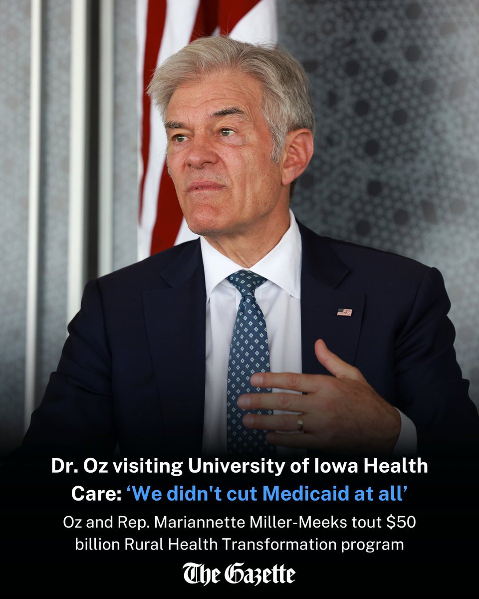gazettedotcom's tweet photo. The Rural Health Transformation Program, authorized by the One Big Beautiful Bill Act, aims to help states better serve their respective rural communities by transforming the healthcare delivery ecosystem — improving access, quality and outcomes. https://t.co/qwGesTF0cP https://t.co/nzKamtj5MD