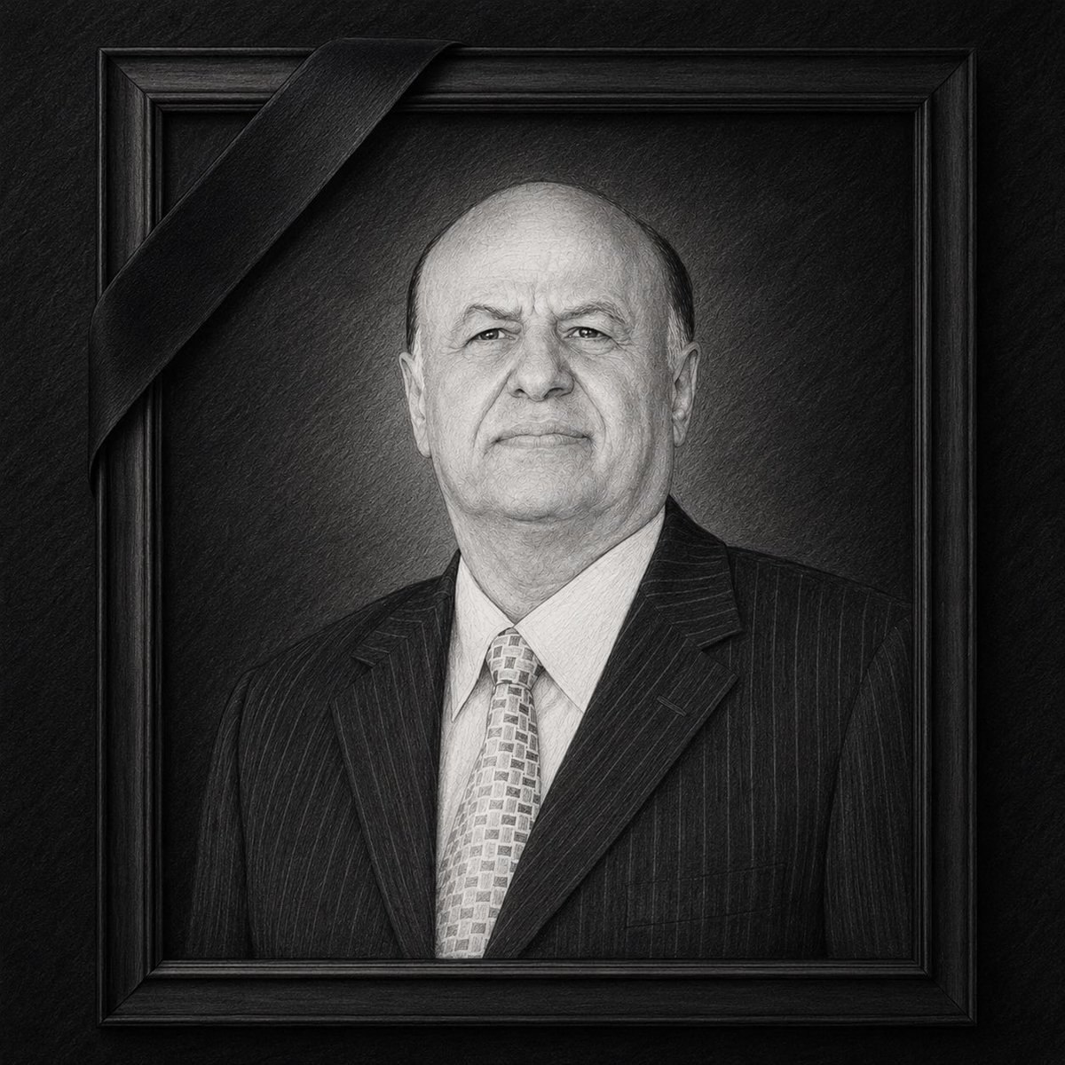 embassy_yemen's tweet photo. بقلوب مؤمنة بقضاء الله وقدره، وببالغ الحزن والأسى، ننعى إلى شعبنا العظيم رحيل الرئيس السابق المشير الركن عبدربه منصور هادي، ذلك القائد الذي حفر اسمه في سجل التاريخ الوطني بثباته وشجاعته، وتقدّمه الصفوف في معركة الدفاع عن النظام الجمهوري، وإيمانه العميق بحق اليمنيين في الدولة العادلة، والحرية، والكرامة الإنسانية.
لقد واجه الفقيدُ التحديات الجسيمة بروح المسؤولية الوطنية، وظلّ وفيًّا لقيم الجمهورية، مؤمنًا بأن اليمن يستحق مستقبلًا يليق بتضحيات أبنائه. وبرحيله، يطوي وطنُنا صفحة رجلٍ حمل الأمانة في أصعب المنعطفات، وترك أثرًا سيظل حاضرًا في ذاكرة اليمنيين.
نسأل الله العلي القدير أن يتغمّده بواسع رحمته، وأن يجزيه خير الجزاء عمّا قدّم لوطنه، وأن يلهم أهله وذويه وشعبنا الكريم جميل الصبر والسلوان.
