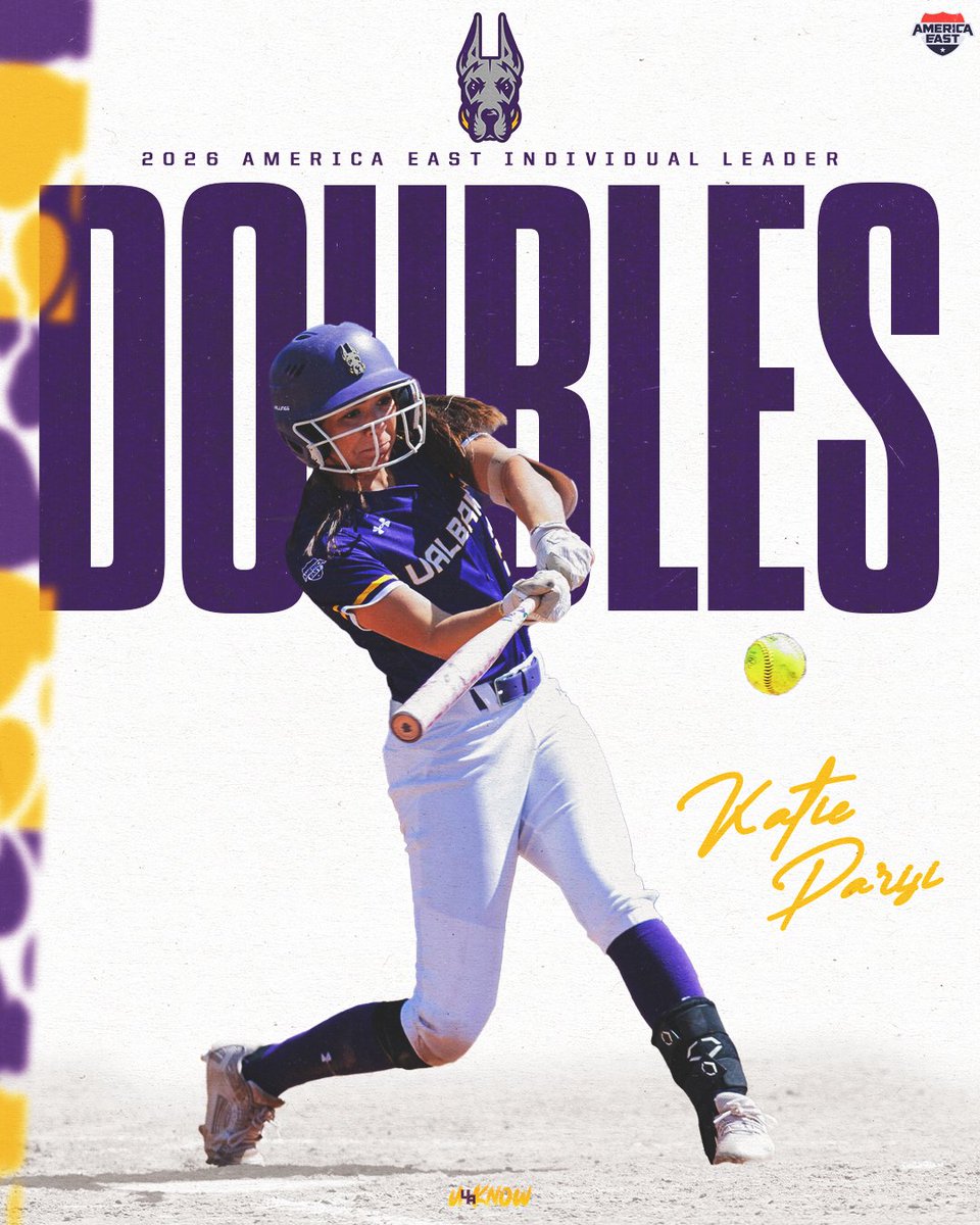 UAlbanySB's tweet photo. Katie Parisi with the doubles 🙌

#UAUKNOW https://t.co/AhALmDShsO