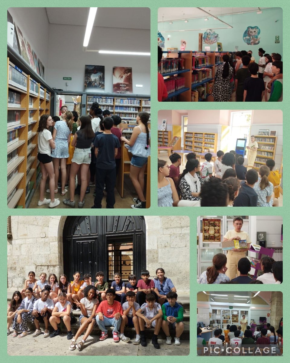 CEIPGdB's tweet photo. Los alumnos de 6°B han visitado este jueves 28 de mayo la Biblioteca de Castilla y León @bclvalladolid #bibliotecacastillayleon #yoleo #ceipgonzalodeberceovalladolid https://t.co/qqs0t5wNtB