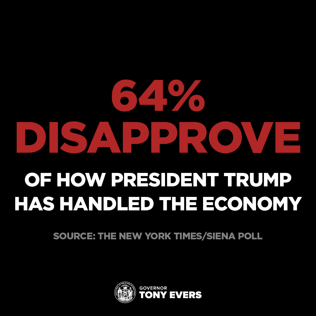 Governor Tony Evers tweet media