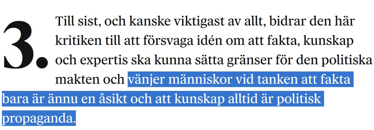 ScienceMarc's tweet photo. Intressant att beskylla "högern" för postmodernism! https://t.co/4fB6oaBc4C