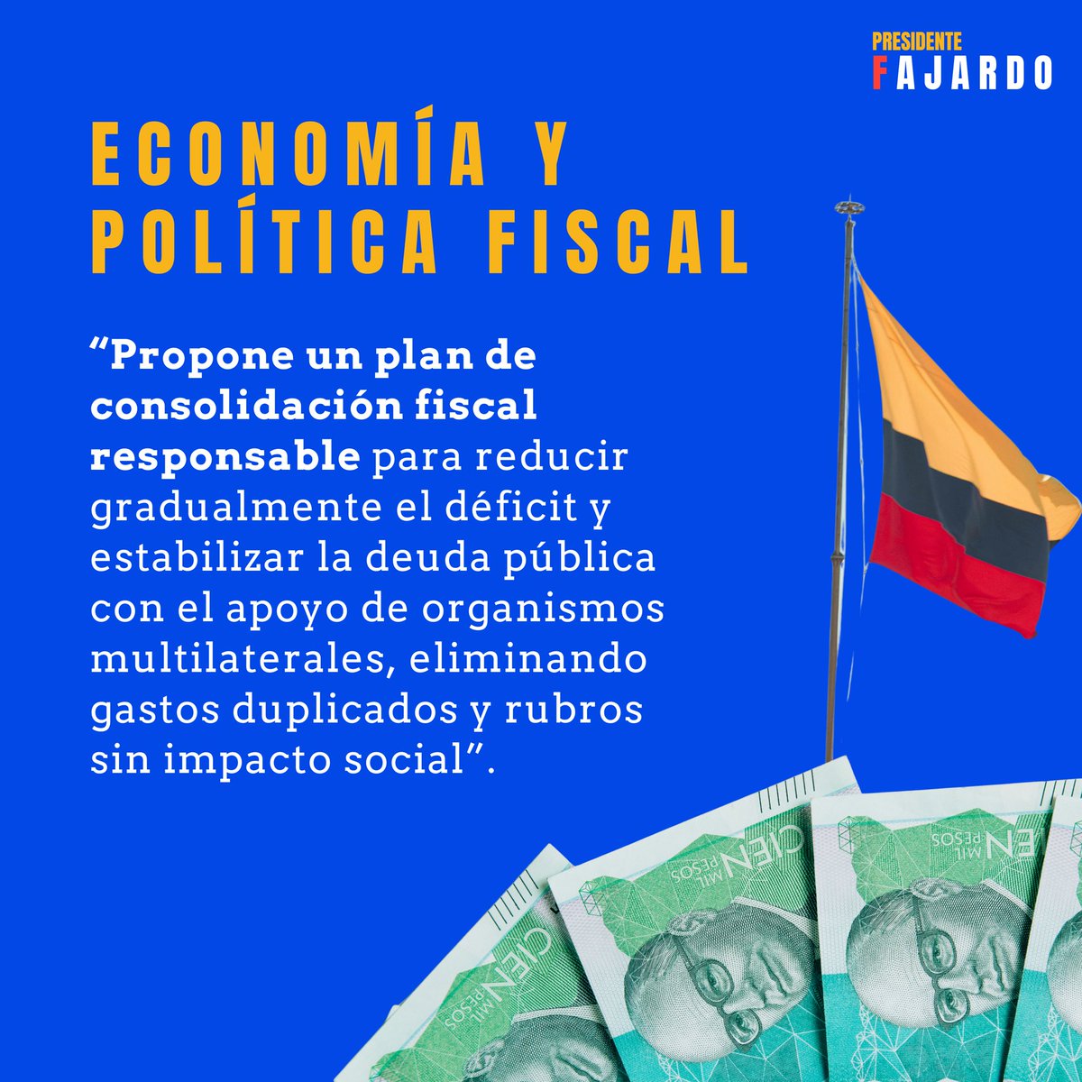 sergio_fajardo's tweet photo. Tenemos el programa de gobierno más completo. Vamos a hacer un CAMBIO. SERIO. SEGURO. para darle más y mejores oportunidades a la gente.

Gracias a @ElPaisAmericaCo por el artículo.

#FajardoPresidente https://t.co/svFQ91E0fG