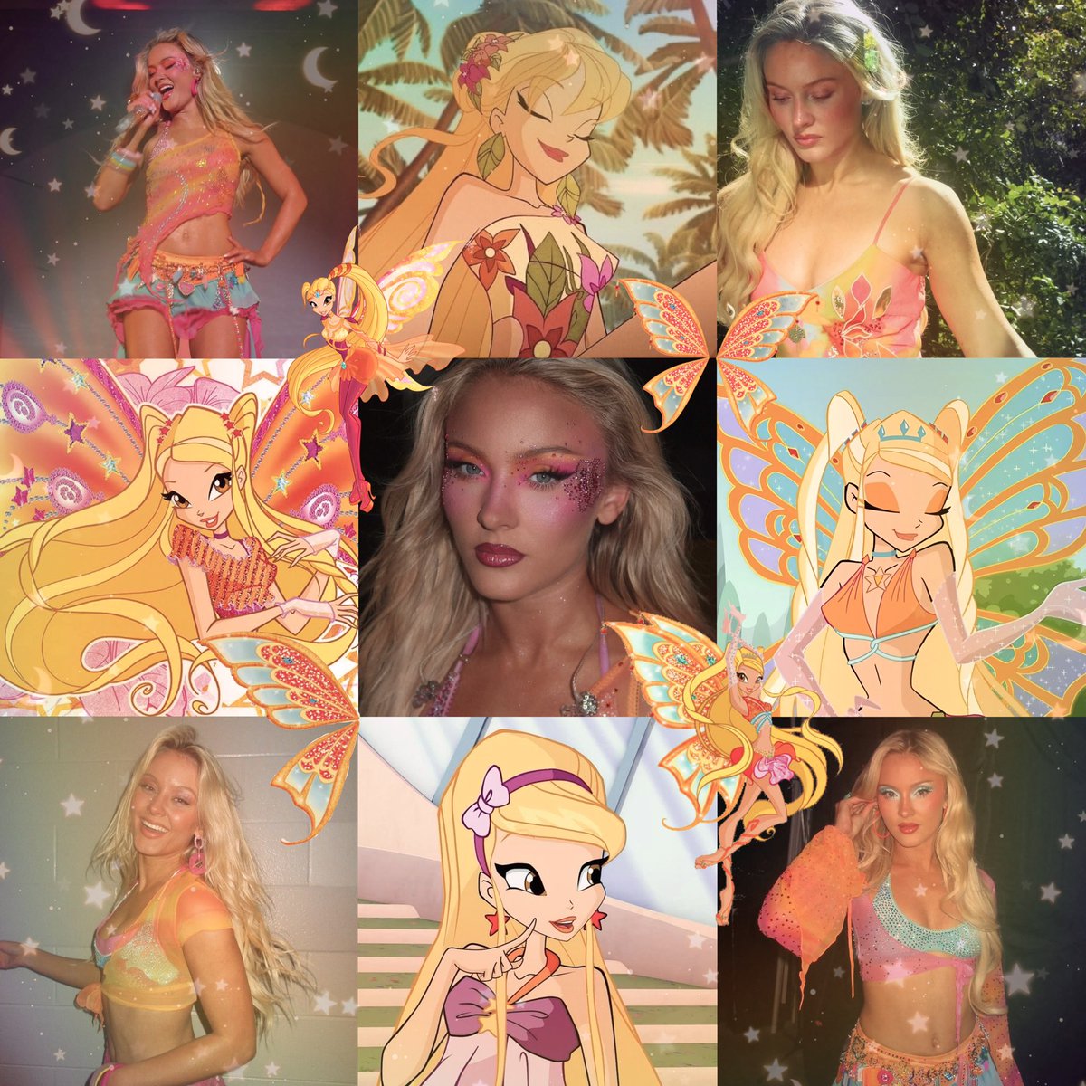 tpwkcult's tweet photo. zara larsson as winx stella 🧡 https://t.co/USzadymjk1