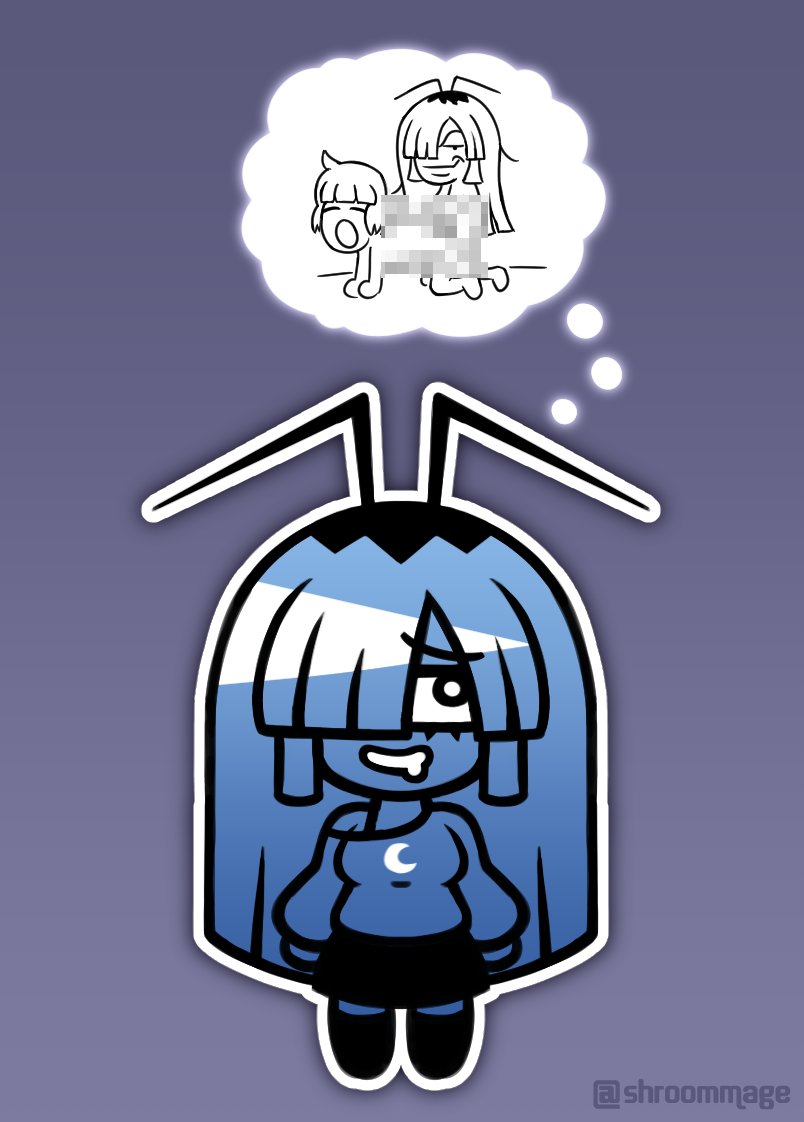 ShroomMage's tweet photo. doodled this freak https://t.co/34fcXQVzw8