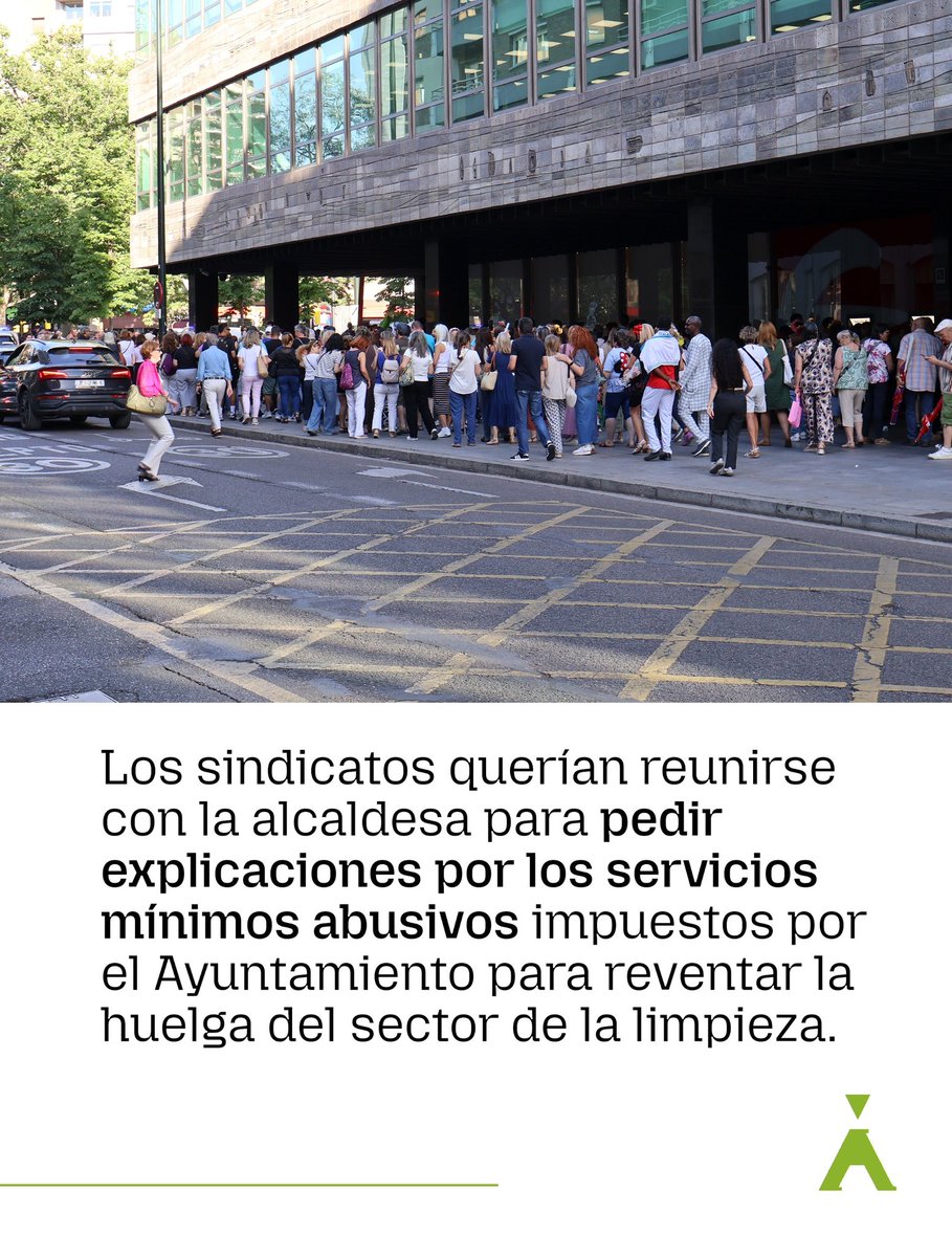 OSTAsindicato's tweet photo. Tercer día de Huelga en la limpieza y la misma está siendo un éxito a pesar de tener en contra a la administración incluyendo en especial al @zaragoza_es y a @ChuecaNatalia y a la patronal.

✊✊No pararemos hasta tener un convenio digno!! https://t.co/sfkvzaMW9X