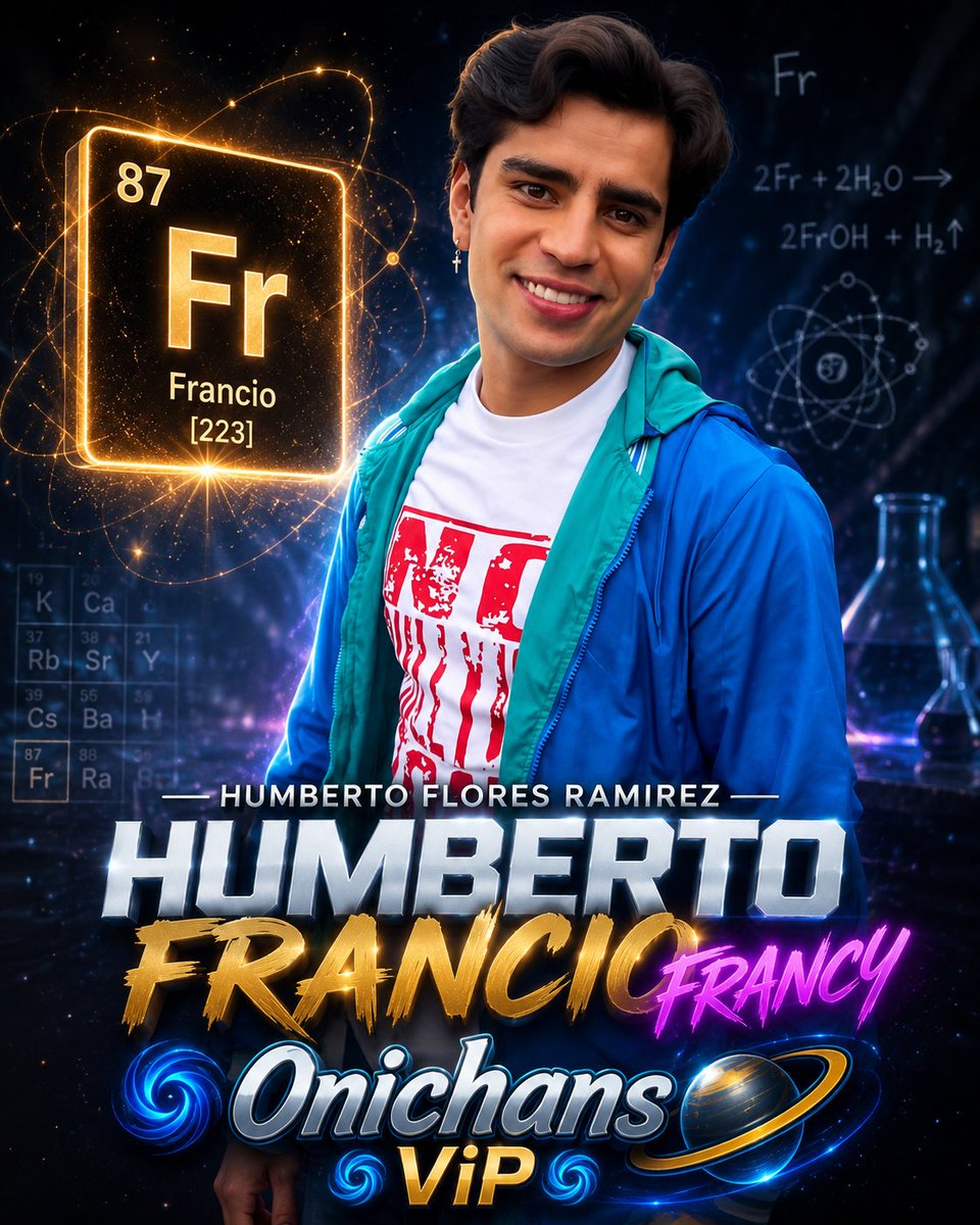 OnichansVip's tweet photo. La tabla periódica lo persigue 🤭. Ya no es MERCURY, ahora es FRANCY 😌✨ @ArnMercurio

Jajajaja amo 😝

#AaronMercury #CorazonDeMarruecos https://t.co/GpyxrlVCbN
