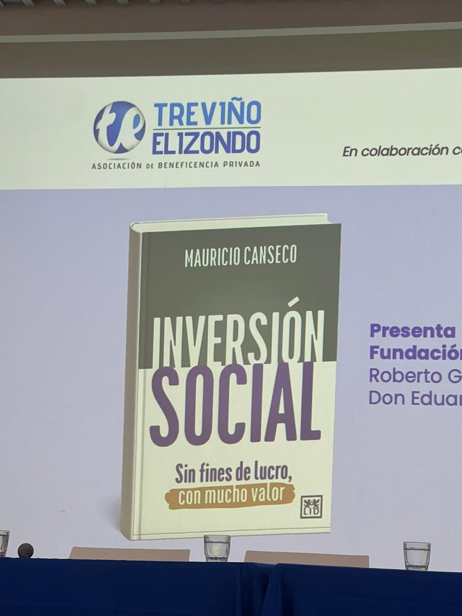 EMValores's tweet photo. Felicitamos a Mauricio Canseco por su libro "Inversión Social"

#EMV2026 #valores #OSC #libro @cricritre https://t.co/bN6TOVP9mh