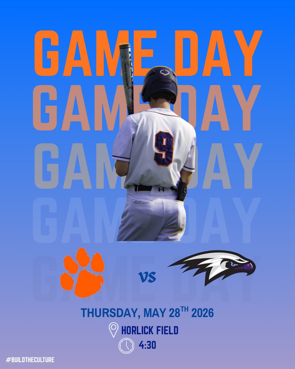 RParkBaseball's tweet photo. 🚨GAMEDAY!🚨

Park baseball finishes the regular season off at Historic Horlick Field for the last time this season vs @ITHSBASEBALL! Come out and support us in our last home game!  Be there! 

#BuildTheCulture

⏰ V 4:30 PM | JV 4:30 (At Indian Trail)
📍 Historic Horlick Field https://t.co/X4fWhzWvTi
