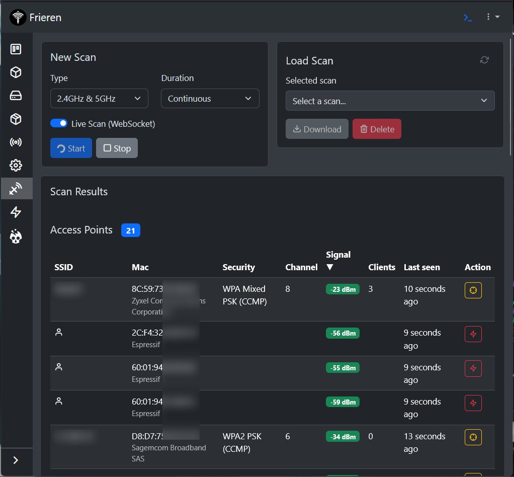 indetectables's tweet photo. Frieren is live.

An open-source OpenWrt/SBC framework for portable wireless security appliances.

WiFi Pineapple-style workflow, with passive WiFi scanning, modules, web terminal and diagnostics.

https://t.co/z6rGpV26O2

#InfoSec #WiFiSecurity https://t.co/ZkpDP1is0F