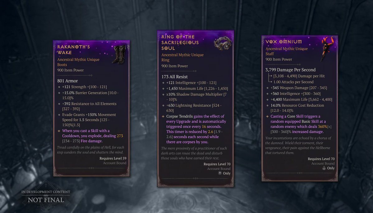 Rob_2628's tweet photo. New Mythic Upgraded Items &amp; blog: https://t.co/WUQbT6uv0J https://t.co/uLMxirhmsD