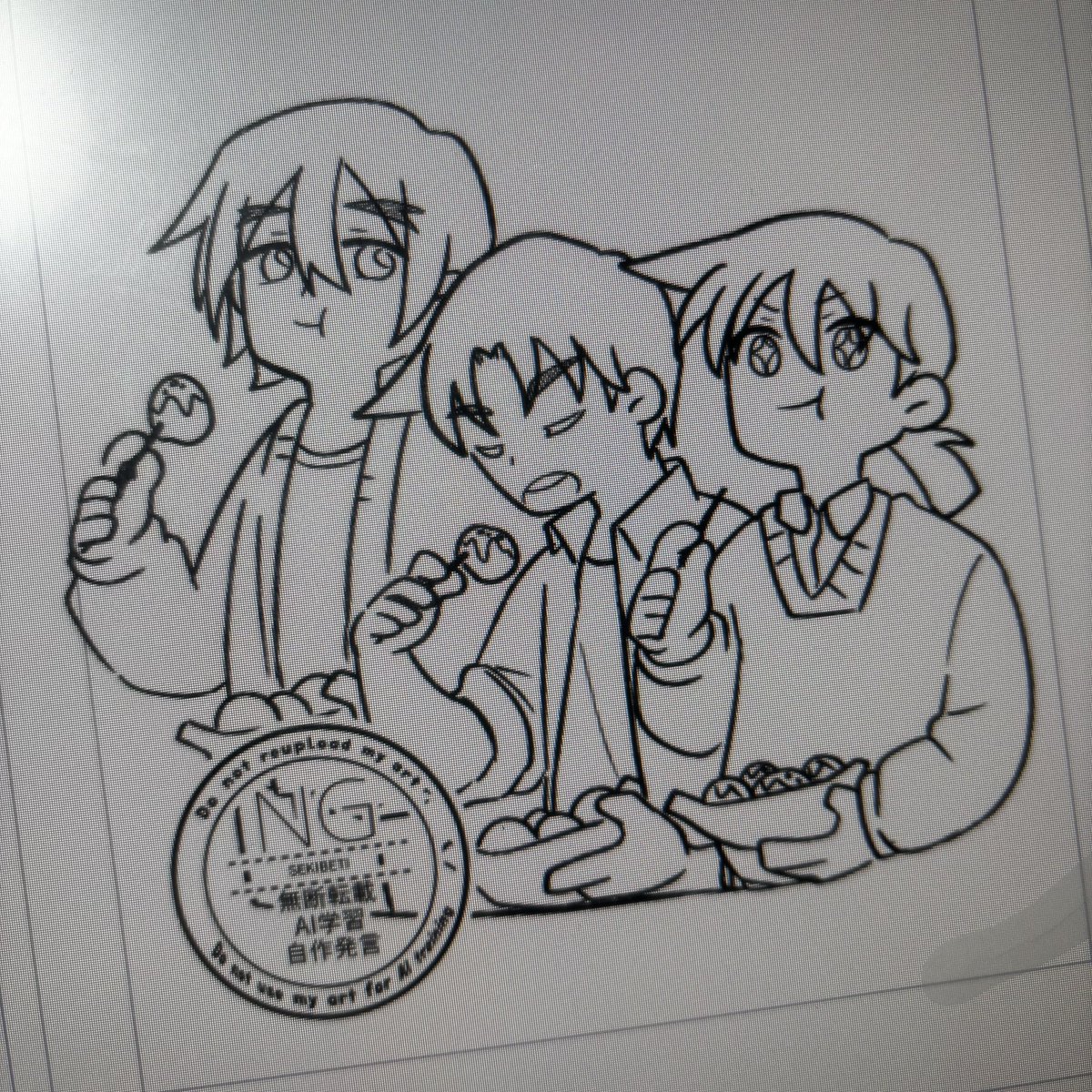 sekibeti's tweet photo. 無配できました
1ページどころか3ページの漫画になりました
もらってやってください https://t.co/DI4ChnQWos