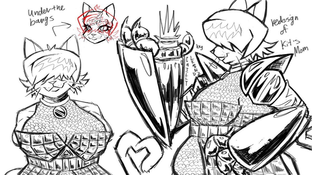 ChillyLemondz's tweet photo. Me and my friend @catpersici did big redesign collab of two characters from Gameoverse. Kit, and Tina (I only recently got info about her name, I always called her kit’s mom-). The og design is sucks
#Gameoverse #redesign #glitchstudios https://t.co/eLjxsHYNxh