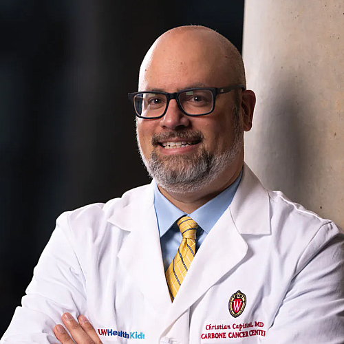AACI_Cancer's tweet photo. Childhood cancer expert, Dr. Christian Capitini, has been named director of University of Wisconsin Carbone Cancer Center ( @UWCarbone ). He assumed the role in April after serving as acting director since Dec 2024.
Read more in the May #AACIUpdate: https://t.co/bkgsfFBfpW https://t.co/jxbsGjNxfz