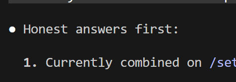 veesarg's tweet photo. Hey @ClaudeDevs, not sure if this was intentionally added, but having Claude respond with "Honest" qualifiers is very distracting. It might be an innocent "bug", but it sounds like a con artist. There should be no need to add "honestly"... or worse "honest response". It throws me off each time, I immediately question the previous steps.

Rules and memories don't help, FYI.