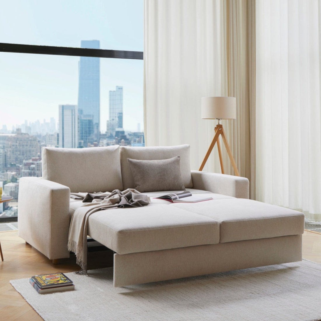 JensenLewis's tweet photo. Last days to save on Sleeper Sofas during our Memorial Day Sale! Save 15% on Innovation Living (like the Neah Sleeper pictured) and 10% on Luonto Sleepers from Finland.

https://t.co/AP5j92FcAj https://t.co/o95cZ5nM8R